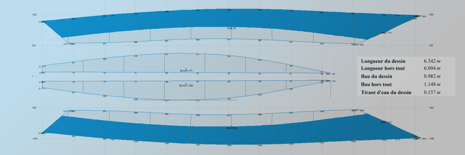 plan bateau gratuit - pirogue doris